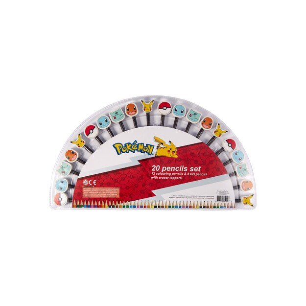 Kids Licensing - Pencils (20 pcs) - Pokemon (061507020)