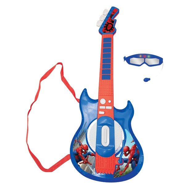 Lexibook - Spider-Man - Electronic Lighting Guitar (K260SP)