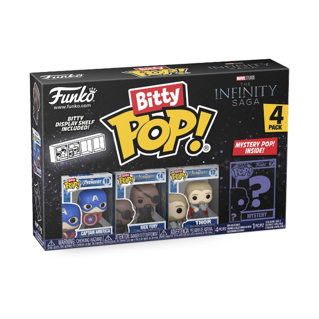 Funko! Bitty POP 4PK Marvel Series 1 (71503)