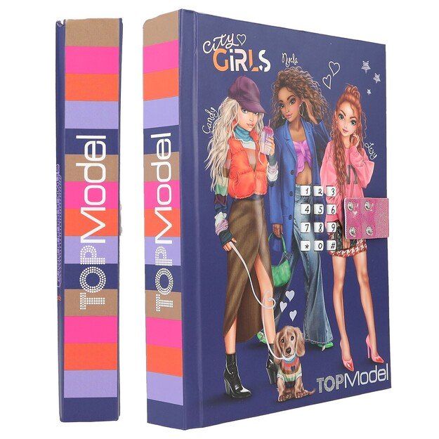 TOPModel - Diary With Code And Sound CITY GIRLS ( 0412711 )