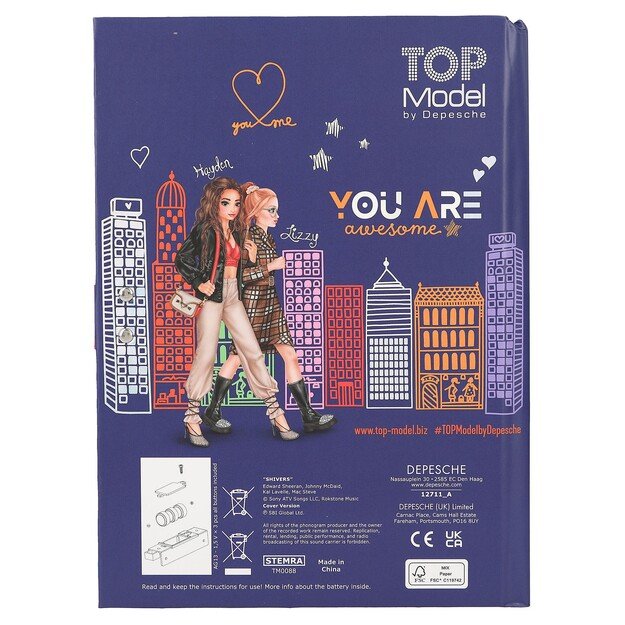 TOPModel - Diary With Code And Sound CITY GIRLS ( 0412711 )