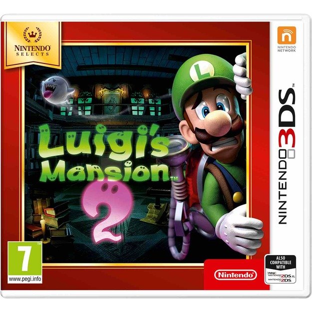 Luigi's Mansion 2 (Select)
      
        - Nintendo 3DS