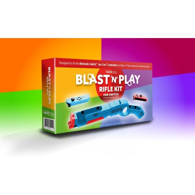 Blast ‘n’ Play Rifle Kit for Switch