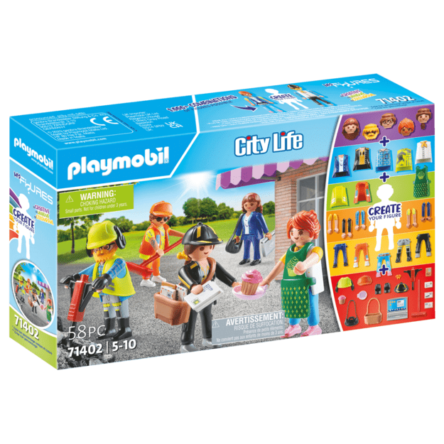 Playmobil - My Figures: Life in the City (71402)