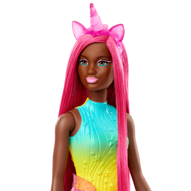 Barbie - A touch of Magic Unicorn doll with long hair (HRR01)