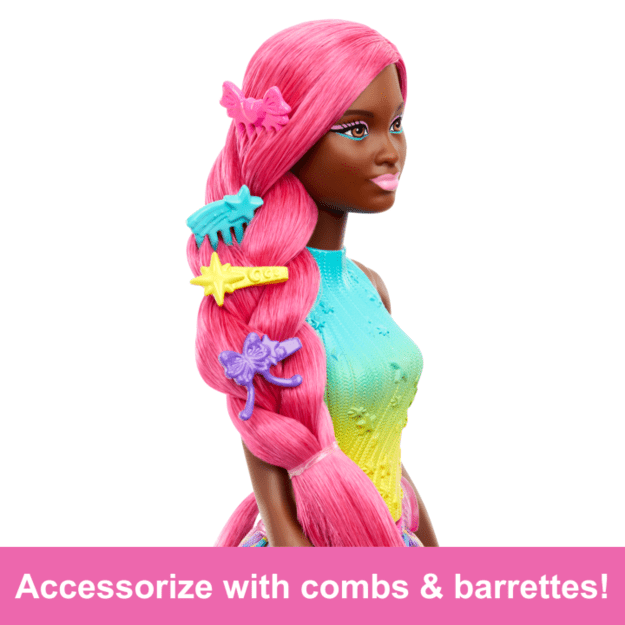 Barbie - A touch of Magic Unicorn doll with long hair (HRR01)