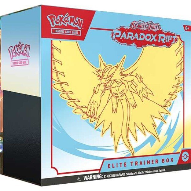 Pokemon - SV4 Paradox Rift - Elite Trainer Box - Roaring Moon