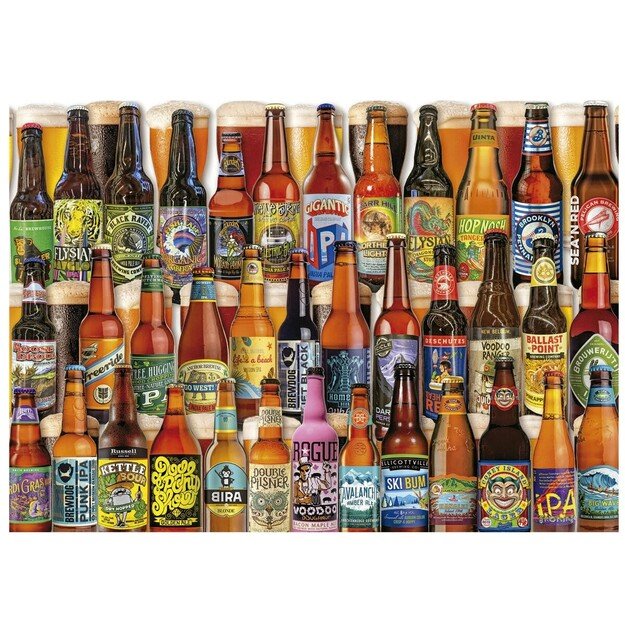 Educa - 500 pcs - Craft Beers puzzle ( 80-19610)