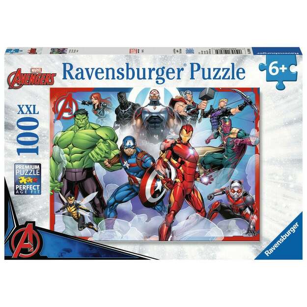 Ravensburger Marvel Avengers Assemble XXL Jigsaw Puzzle - 100 Pieces (10110808)