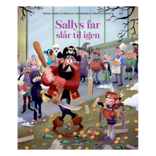 Sallys far slår til igen