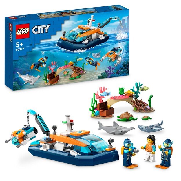 LEGO City - Explorer Diving Boat (60377)