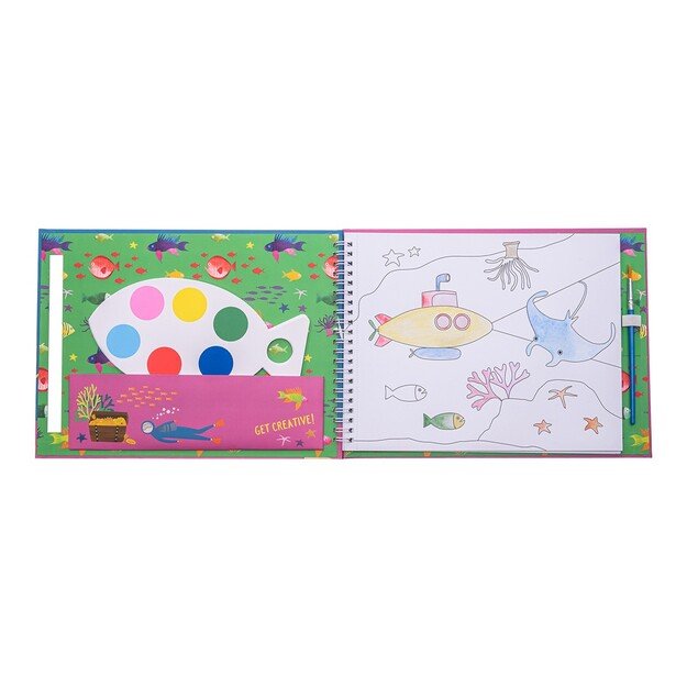 FLOSS & ROCK - My Painting Pad Deep Sea  - (46P6557)