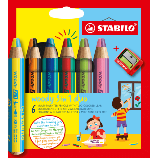 Stabilo - Woody Duo 8826/2 (208550)