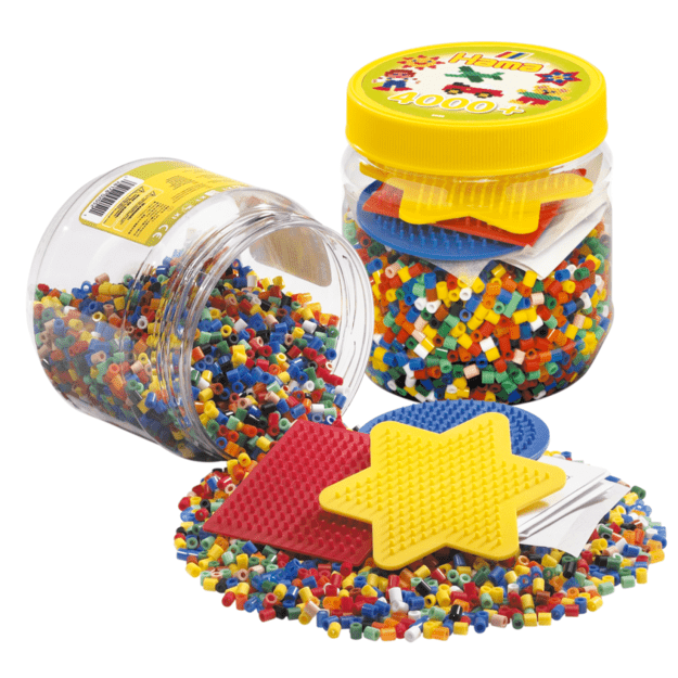 Hama - 4000 pcs. with 3 ass. pin plates (382052)