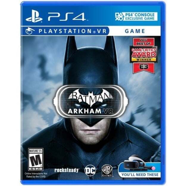 Batman: Arkham VR (Import)
      
        - PlayStation 4