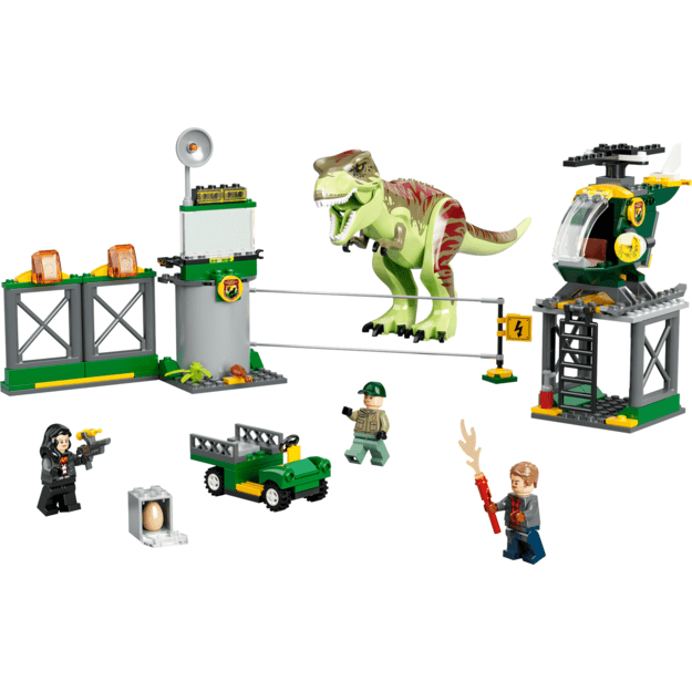 LEGO Jurassic World - T. rex on dinosaur flight (76944)