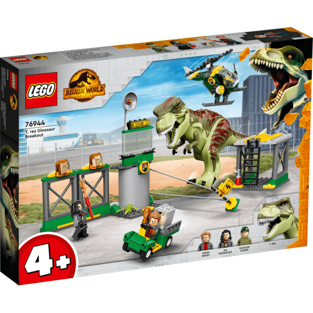 LEGO Jurassic World - T. rex on dinosaur flight (76944)