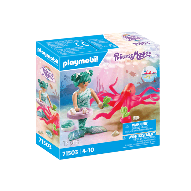 Playmobil - Mermaid with Colour-Changing Octopus (71503)