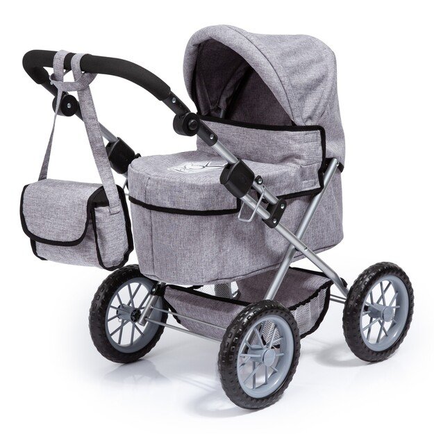 Bayer - Dolls Pram Trendy - Grey (13010AA)