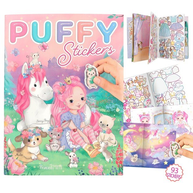 Princess Mimi Puffy Sticker Book ( 0412491 )