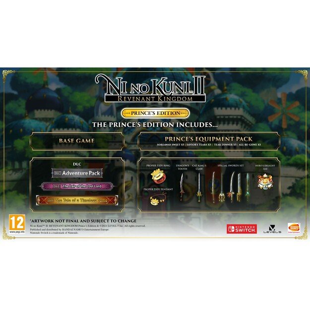 Ni No Kuni II (2): Revenant Kingdom Prince's Edition
      
        - Nintendo Switch