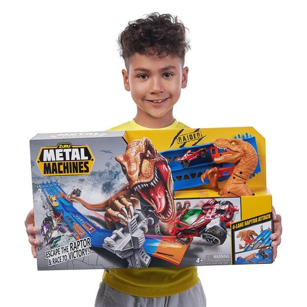 Metal Machines - Playset - 4 Lane Raptor Attack Set (6740)