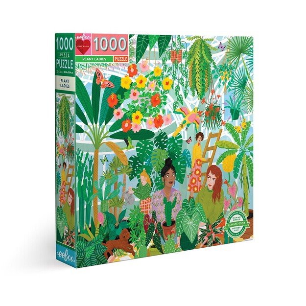 eeBoo - Puzzle - Plant Ladies, 1000 pcs (EPZTPTL)