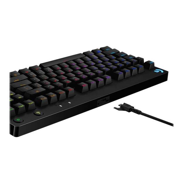 Logitech G PRO Mechanical Gaming Keyboard - BLACK - USB - NORDIC