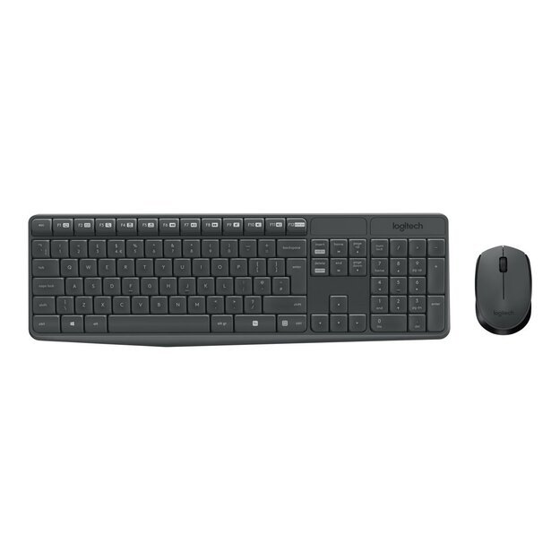 Logitech - MK235 Keyboard and mouse set NORDIC