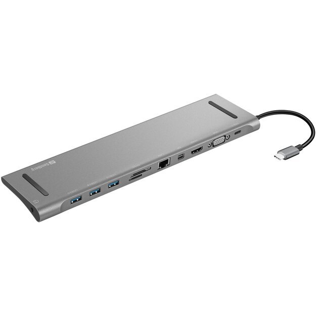 Sandberg - USB-C All-in-1 Docking Station