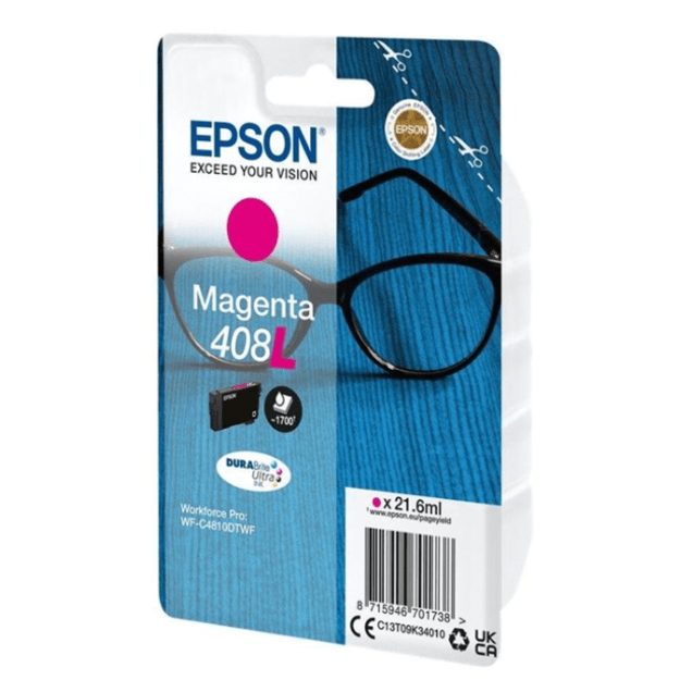 Epson - Epson 408L Magenta Ink cartridge 1.7k