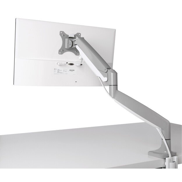 Kensington - SmartFit One-Touch Monitor arm Single - Light grey