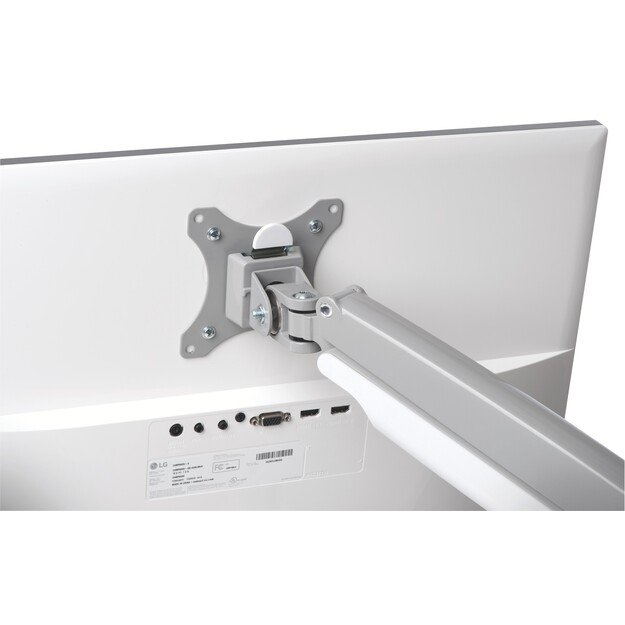 Kensington - SmartFit One-Touch Monitor arm Single - Light grey