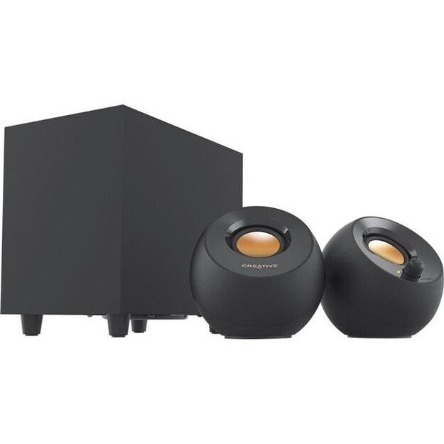 Creative - Pebble Plus 2.1 Stereo Speakers And Subwoofer