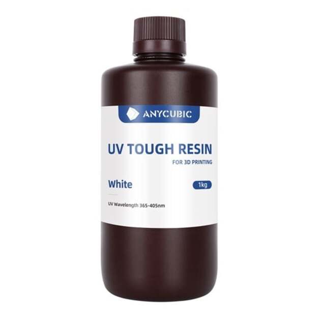 Anycubic - Flexible Tough Resin For FDM Printers - 1L White