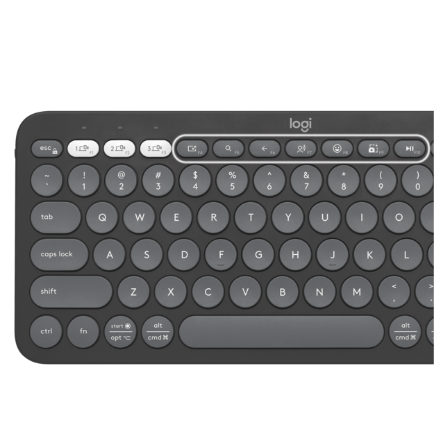 Logitech - Pebble 2 COMBO - Tonal Graphite