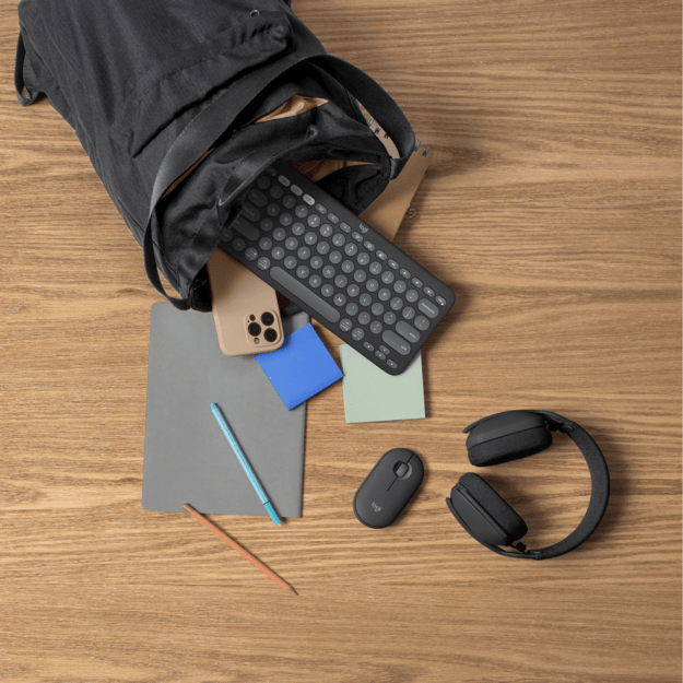 Logitech - Pebble 2 COMBO - Tonal Graphite