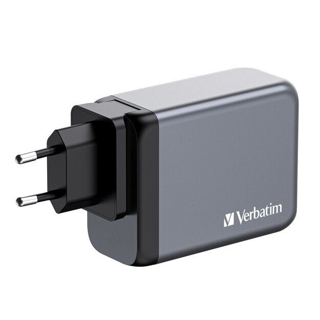 Verbatim - GNC-200 GaN Charger 4 Port 200W USB-A/USB-C