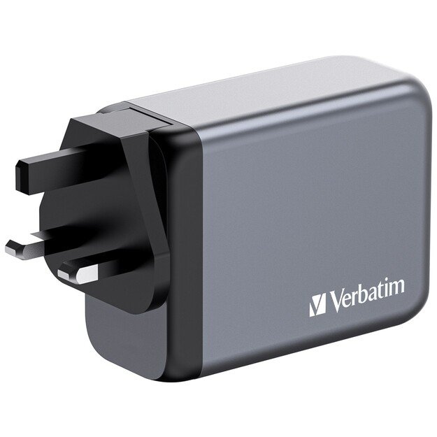 Verbatim - GNC-200 GaN Charger 4 Port 200W USB-A/USB-C