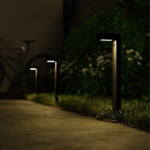 Hombli - Smart Outdoor Pathway Light, Black (single)