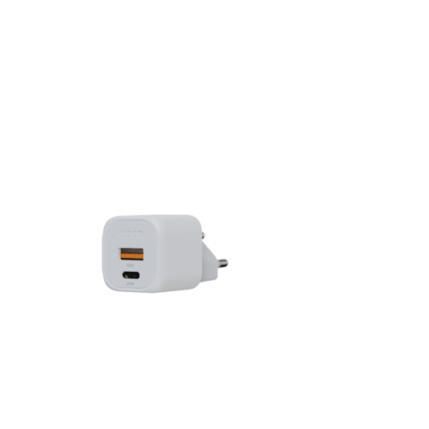 Xtorm - 20W GaN2 Ultra Home Charger USB-C PD/USB-A White