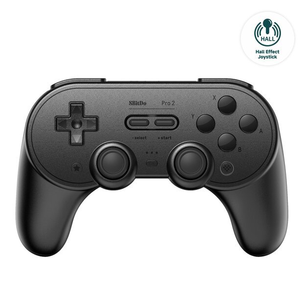 8BitDo PRO 2 Gamepad Hall Ed/Black