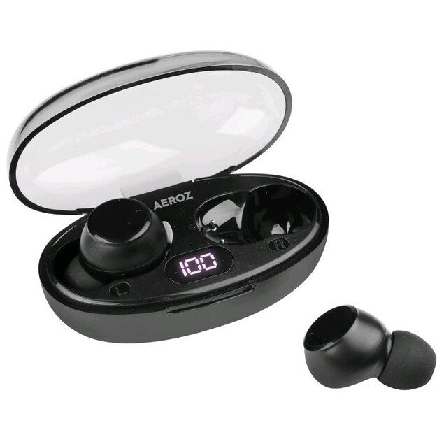 AEROZ - TWS-1010 BLACK - True Wireless Earbuds