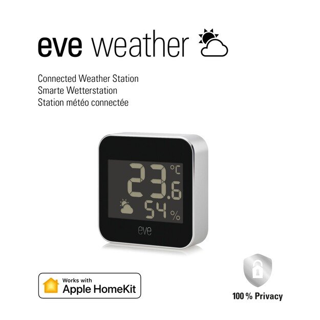 Eve - Weather - Connected Weather Station with Apple HomeKit technology