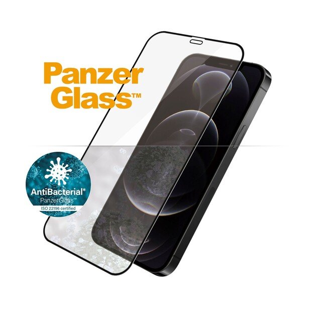 PanzerGlass - Screen Protector Apple iPhone 12 - 12 Pro - Edge-to-Edge