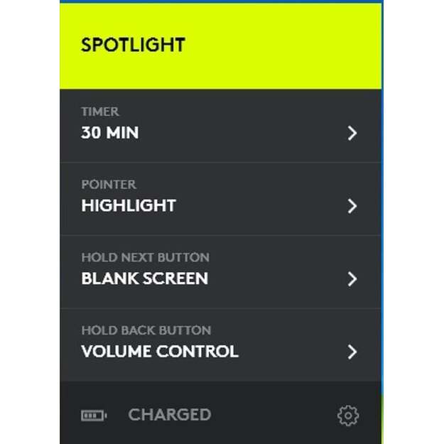 Logitech Spotlight ™ Presentation Remote