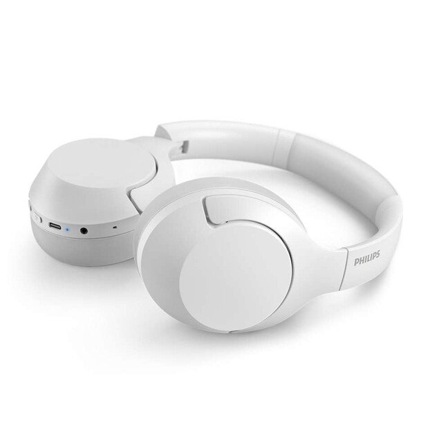 Philips  Audio - TAH8506BK ANC Over Ear Bluetooth Headphones - White