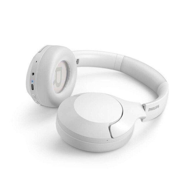 Philips  Audio - TAH8506BK ANC Over Ear Bluetooth Headphones - White