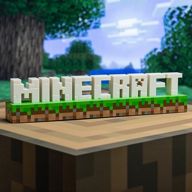 Minecraft Logo Light