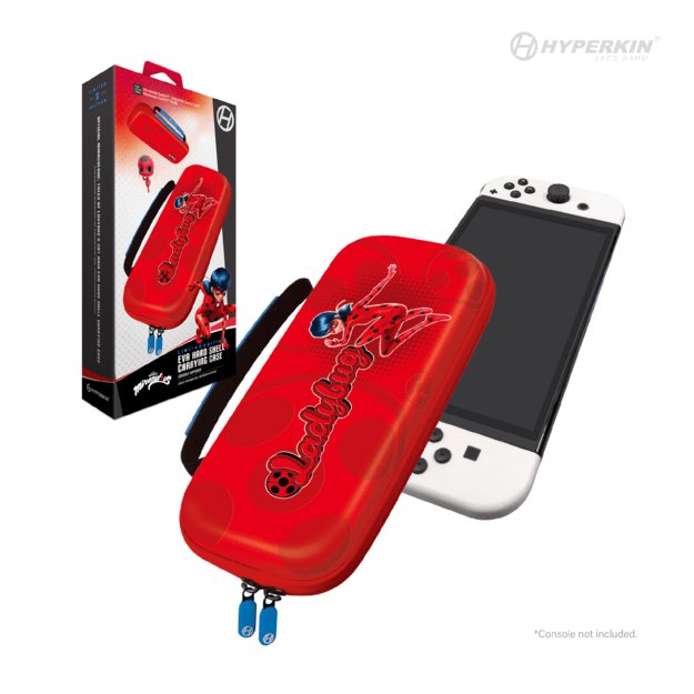 Hyperkin Official Miraculous Hard Case - Switch/Oled/Lite (Ladybug)